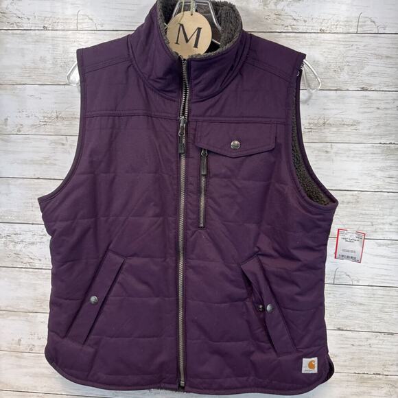 Carhartt Jackets & Blazers - Carhartt Women's Reversible Rain Defender Utility Vest
